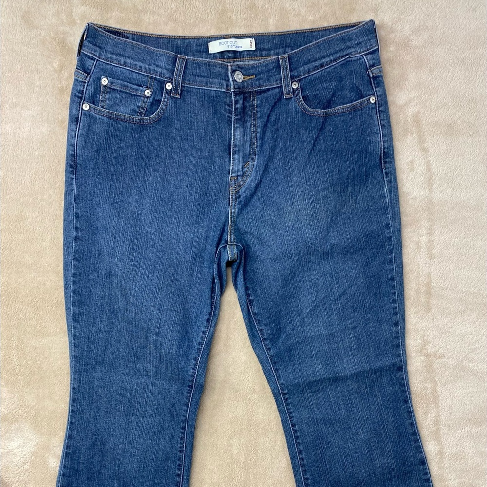 Levi  515 Boot Cut Dark Blue Women's Jeans